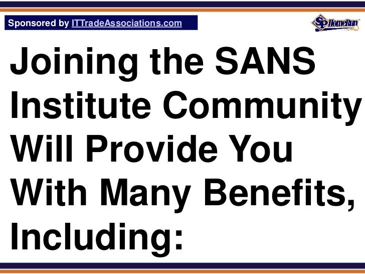 SysAdmin, Audit, Network, Security Institute SANS (Glossary Definit…