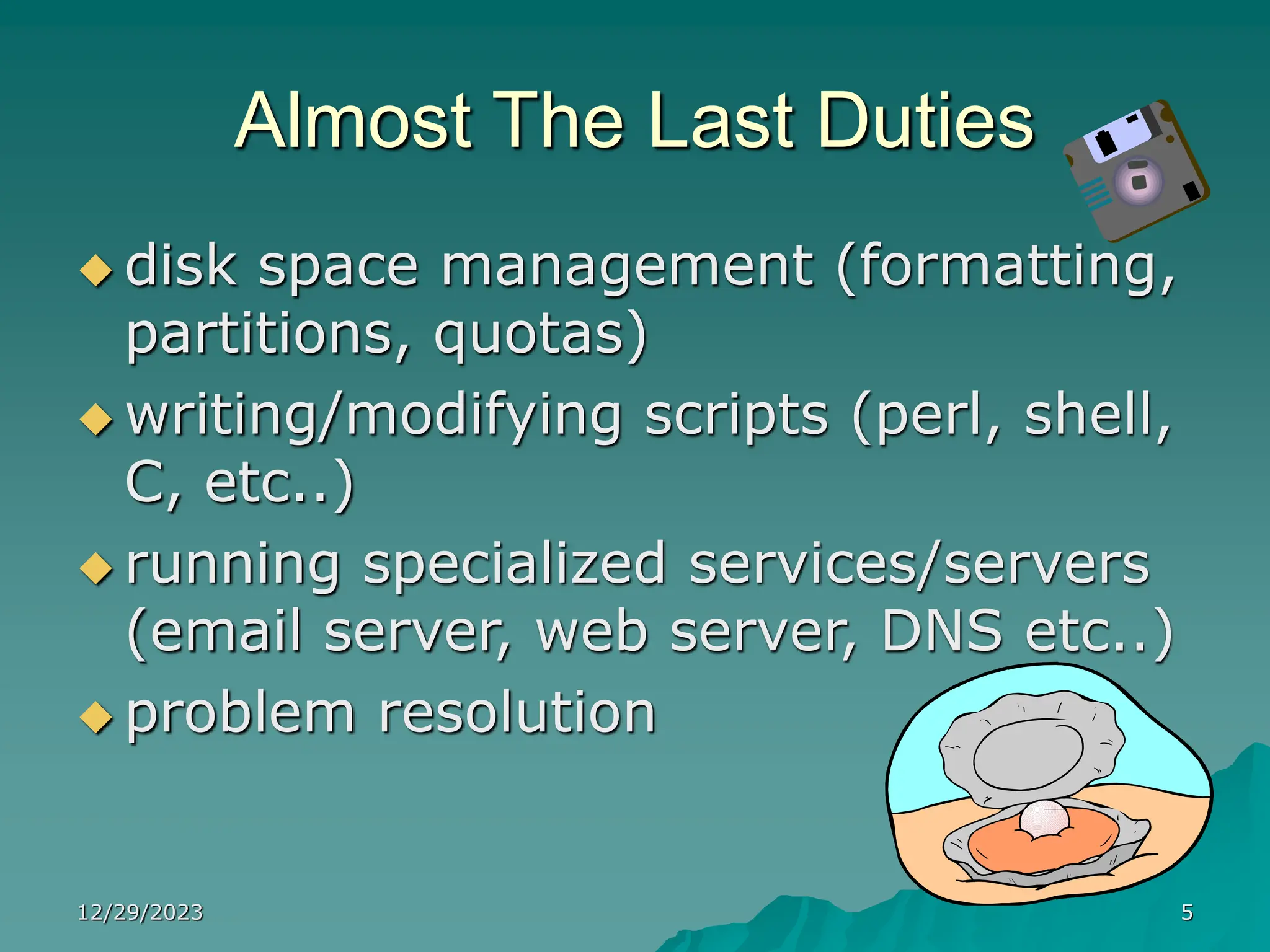 Sys admin guidance for beginners to learn | PPT