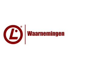 Waarnemingen
 