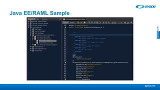 sysco.no
Java EE/RAML Sample
 
