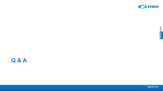 sysco.no
Q & A
 