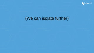 (We can isolate further)
 