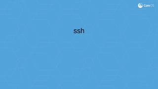 ssh
 