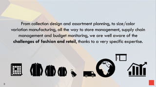 APPLICATIONS SERVICES
We install or develop software applications, we take care of their integration with other
existing applications, we guarantee their maintenance, development and user support.
We operate following a realization or management contract, either remotely or on-site,
empowering the IT team of our clients with our IT professionals.
8
 