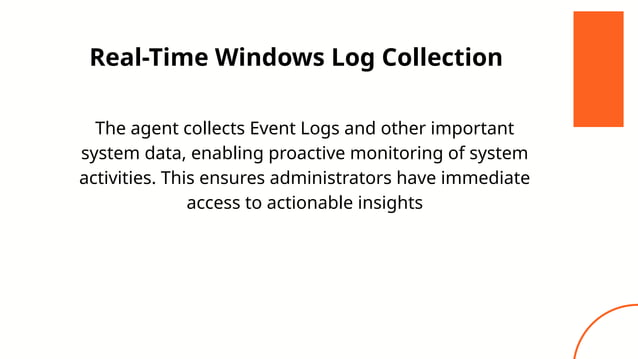 "SyskeyOT Windows Agent: Simplifying Log Management" | PPT