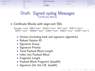 Example Poly B4 Base Syslog Format Syslog Protocols | PDF