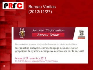 Bureau Veritas
(2012/11/27)
19
 