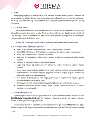 Sysmon ile Log Toplama | PDF