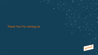 Thank You For Joining Us
23
 