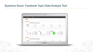 Sysomos Scout: Facebook Topic Data Analysis Tool
 