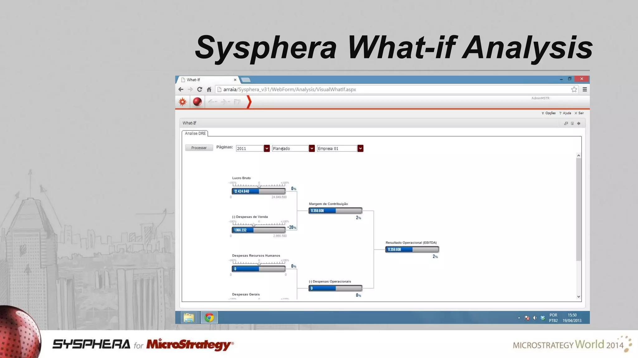 Sysphera What-if Analysis

 