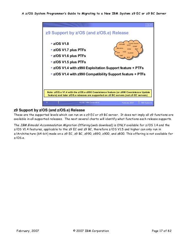 a z os system programmers guide to migrating to a new ibm system z9 ibm accommodation form