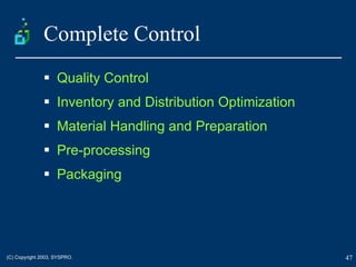 SYSPRO ERP | PPT