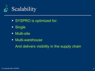 SYSPRO ERP | PPT