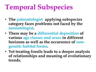 The nomenclature of subspecies     Trinomial Three part name e.g The British red dear is  Cervuselaphusscoticus