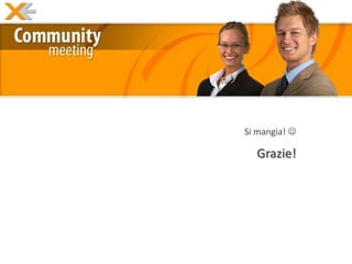 Si mangia! 

  Grazie!
 