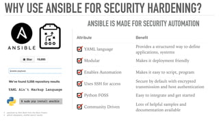 System Hardening Using Ansible | PDF