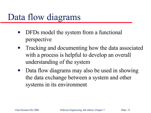 System Models In Software Engineering SE7 PPT