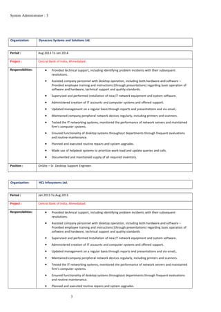 Systems Administrator Checklist.pdf System administrator (it) | DOC