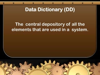  What data entered and leaves the system?DFD NotationData Flow
