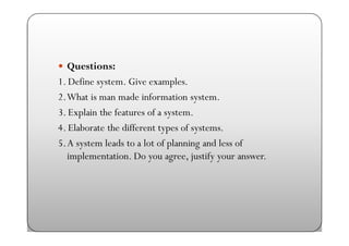 System analysis and design | PDF