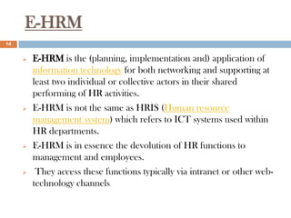 System approach to hrm