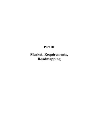 Part III
Market, Requirements,
Roadmapping
 