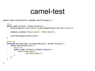 Introduction to Apache Camel | PPTX