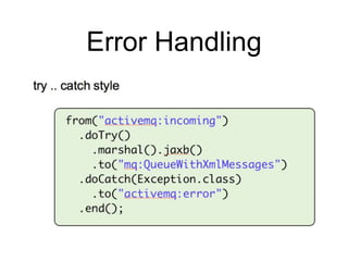Introduction to Apache Camel | PPTX