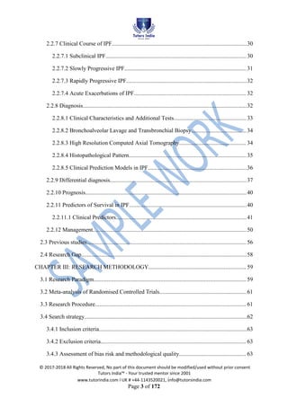 Systematic Review Drug Efficiency Dissertation | PDF