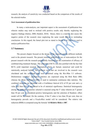 Systematic Review Drug Efficiency Dissertation | PDF