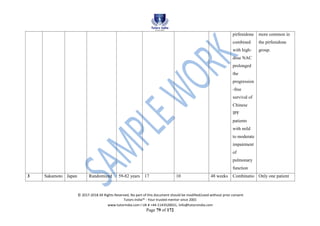 Systematic Review Drug Efficiency Dissertation | PDF