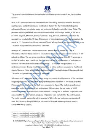 Systematic Review Drug Efficiency Dissertation | PDF