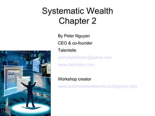 Systematic Wealth Chapter 2 ,[object Object],[object Object],[object Object],[object Object],[object Object],[object Object],[object Object]