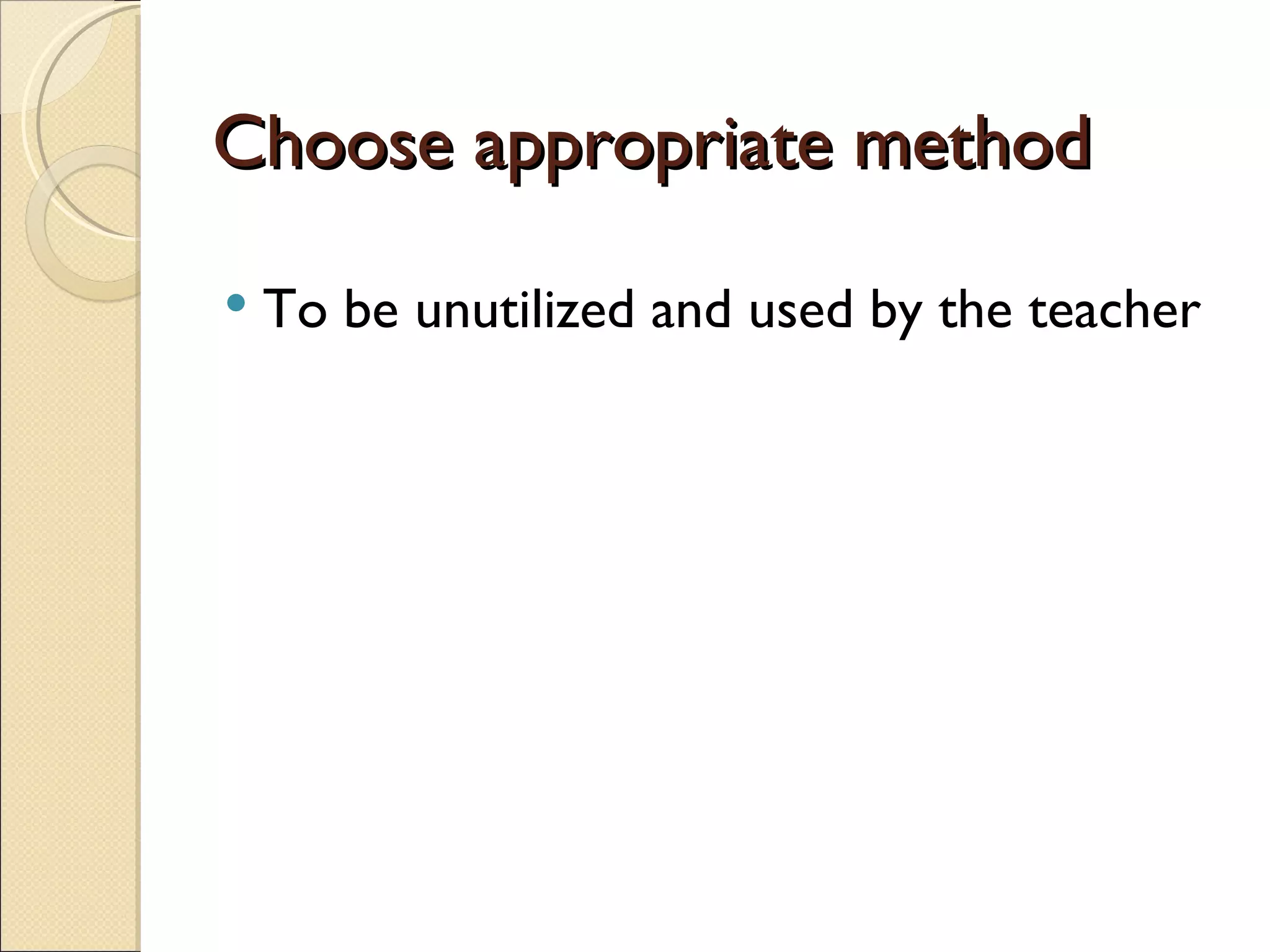 Systematic Approach To Teaching PPT Systematic Approach To Teaching Ppt