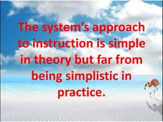 Systematic approach to teaching | PPTX