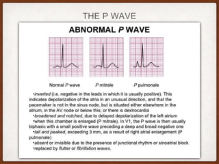 THE P WAVE
 