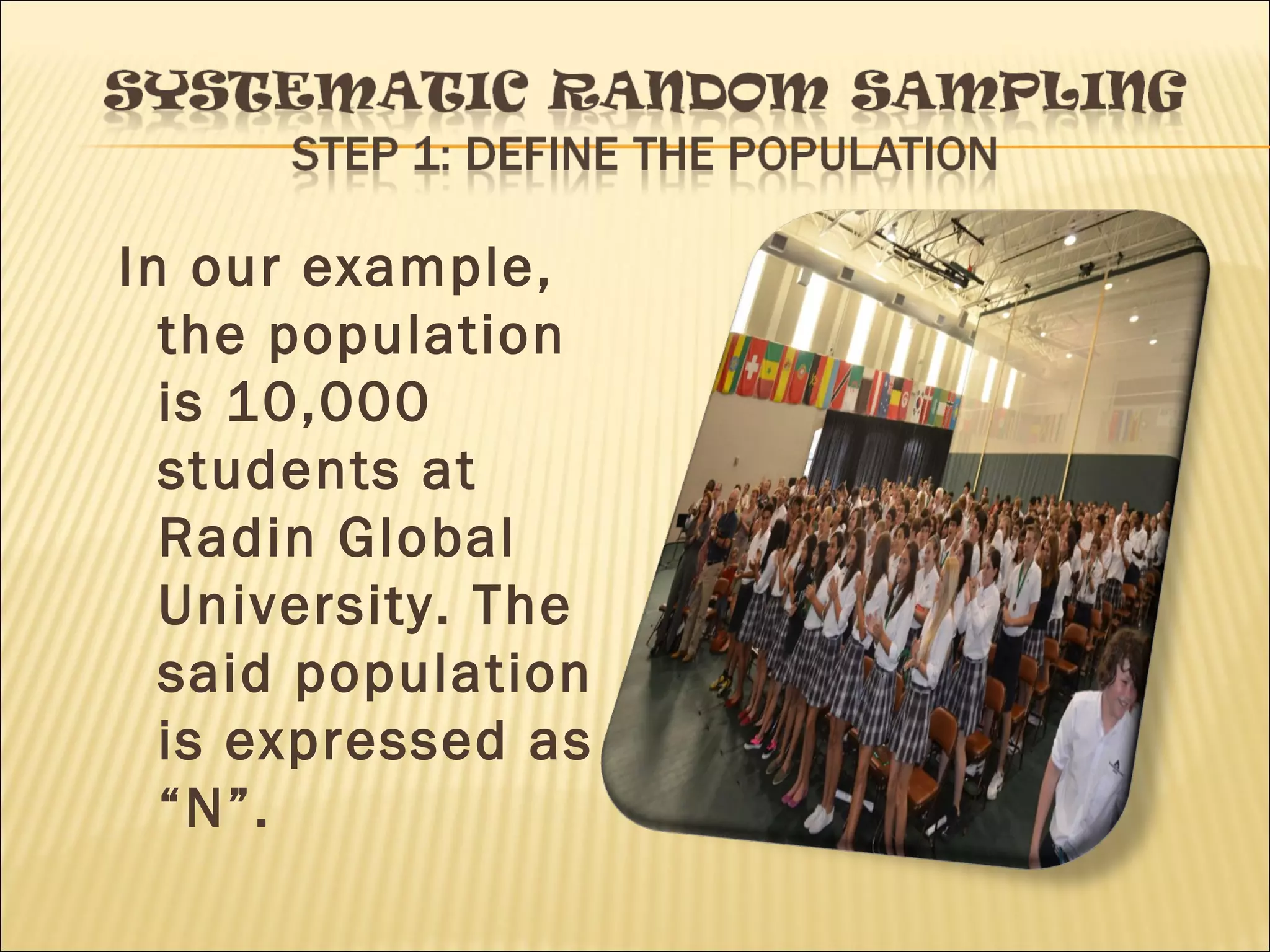 Systematic Random Sampling | PPT