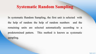 Systematic Sampling