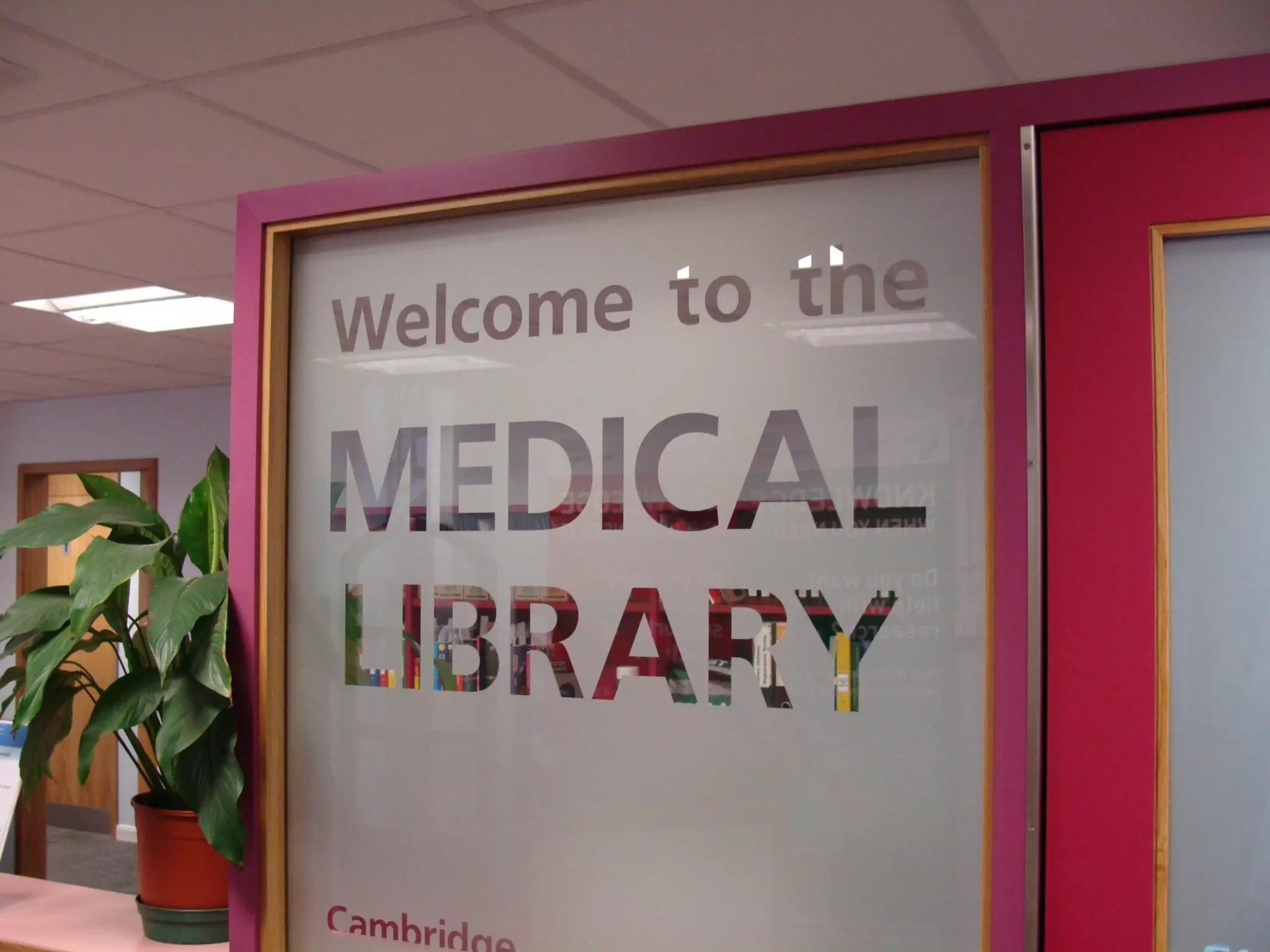 CAMBRIDGE UNIVERSITY LIBRARY

MEDICAL LIBRARY

 