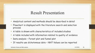 Systematic Review and Meta analysis.pptx