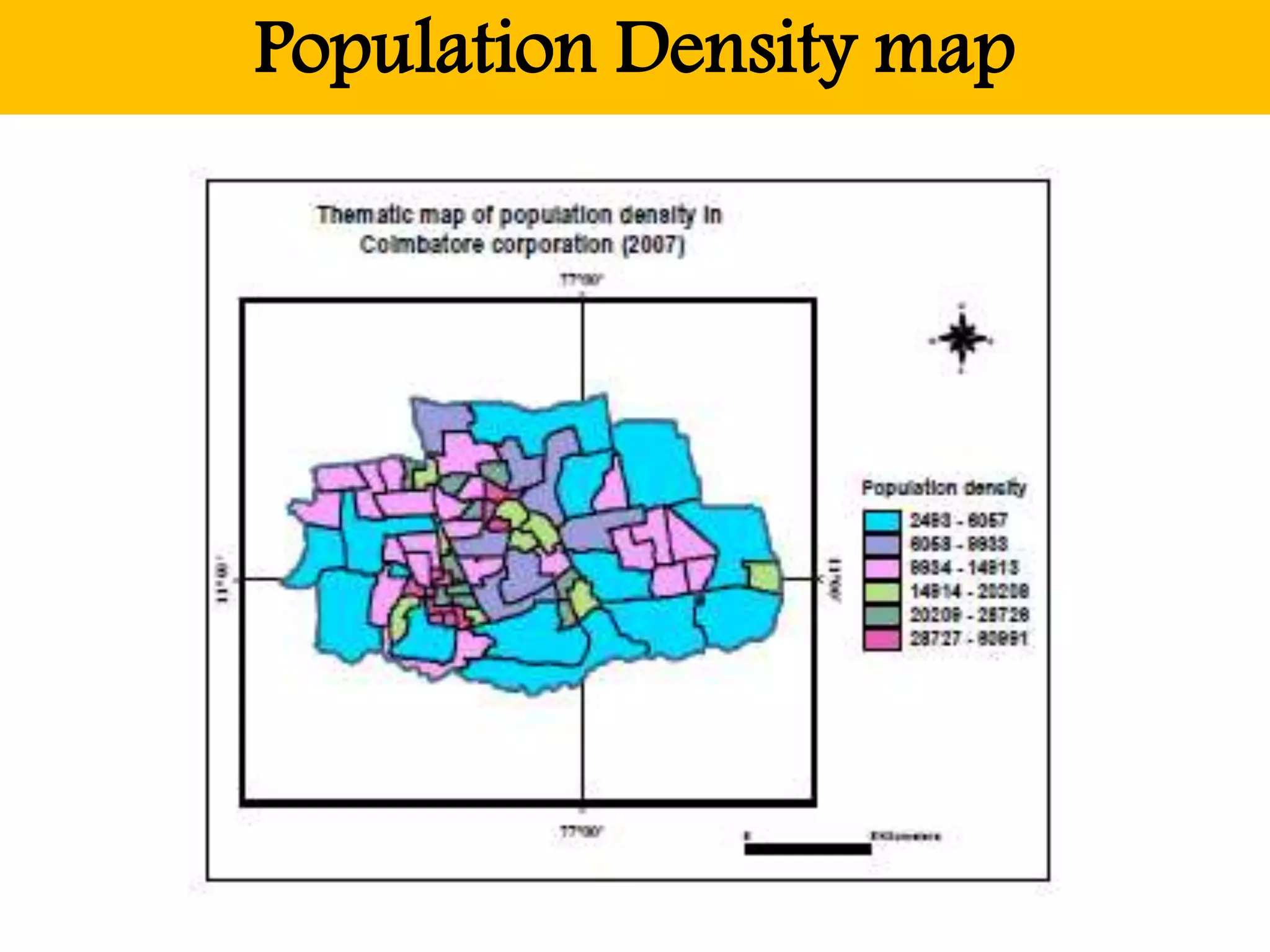 Population Density map
 
