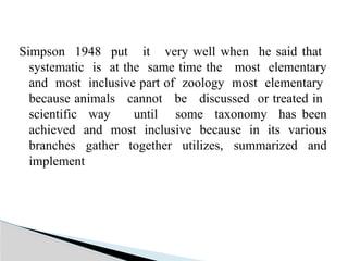 Systematics as proffesion...............................pptx