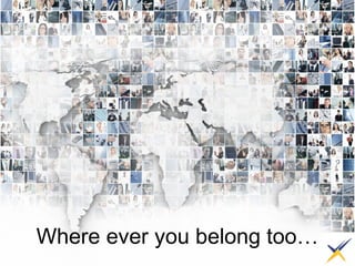 Where ever you belong too…
 