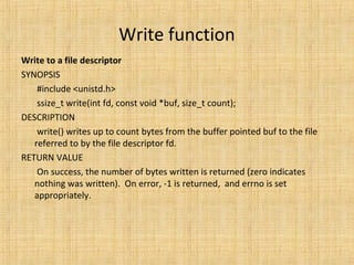 Introduction to System Calls | PPT