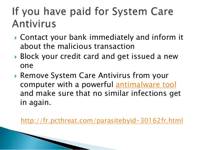advance care antivirus