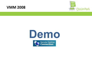 VMM 2008Demo