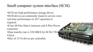 SSD HSD storage drives | PPTX