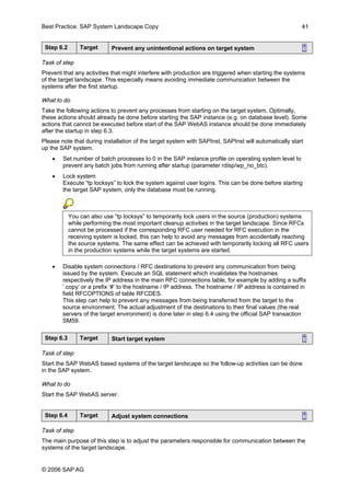 SAP System copy | PDF