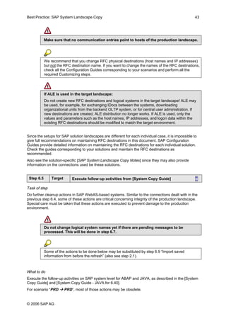 SAP System copy | PDF